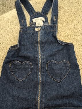 Emma And Elsa Blue Denim Skirt Jumper 3T